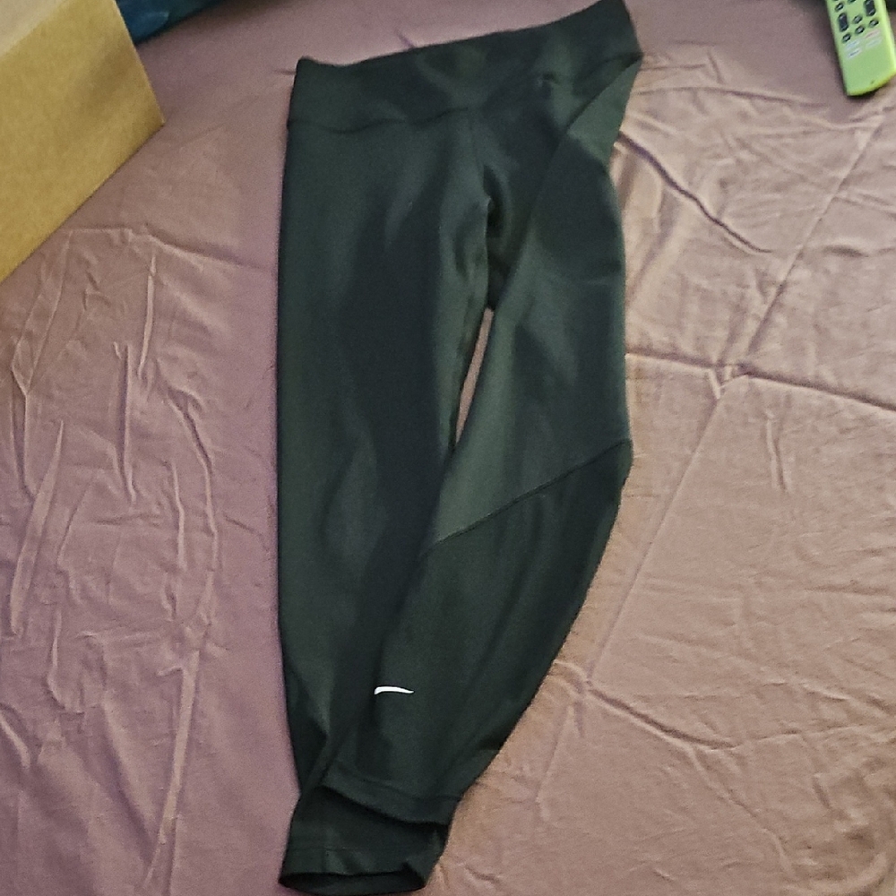 Black Leggings with Logo